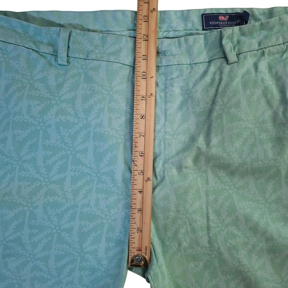 Vineyard‎ Vines Breaker Pant Mens 38x32* Seafoam Green Tropical Chino Trousers